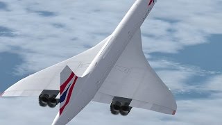 Concorde flight Harare Zimbabwe [upl. by Bust888]