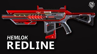 APEX LEGENDS  Hemlok  Legendary  Redline Gameplay [upl. by Aicilec]