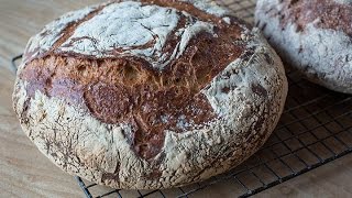 How To Make Artisan Bread At Home In One Day [upl. by Nohtanhoj]