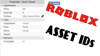 Simple Ways to Find a Roblox Asset ID [upl. by Pigeon]