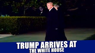 President Trump arrives at White House after visit to his property in MaraLago  USA I America [upl. by Ybocaj30]