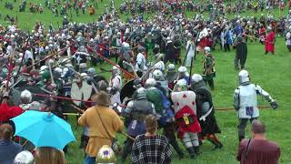 Pennsic XLVI  Armored Field Battle 1 [upl. by Kendry]