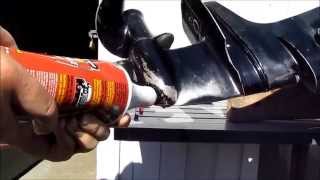 98 Mercury 110 Outboard Motor Oil Change [upl. by Nnadroj646]