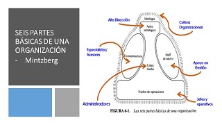 Seis Partes Básicas de una Organización  Estructura Mintzberg [upl. by Ahsirkal108]