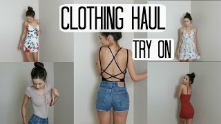 Try On Clothing Haul  Fashion Nova [upl. by Liek472]