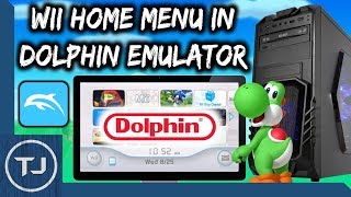 Install Wii Home Menu amp Channels On Dolphin Emulator PC Windows 10 [upl. by Enitsenre]