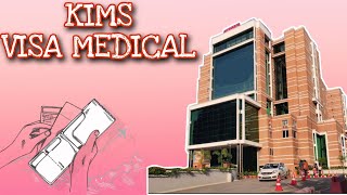 STUDENT VISA MEDICAL KIMS TRIVANDRUM visamedical [upl. by Erdnaxela]