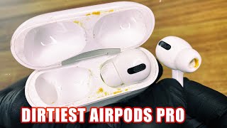 Deep clean your Airpods Pro Fast and Easy [upl. by Grizel]