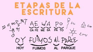 ETAPAS DE LA ESCRITURA [upl. by Alegnat]