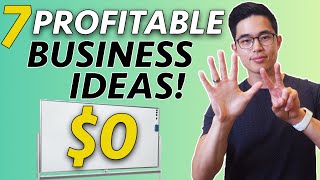 7 TOP Business Ideas You Can Start With NO MONEY [upl. by Malonis637]