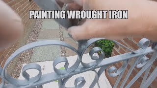 Painting Wrought Iron [upl. by Mira719]