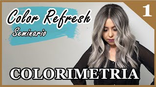 COLORIMETRIA  1 de 6  Seminario Color Refresh  Leyes de Colorimetria  Estrella de Color [upl. by Gayle]