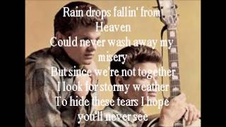 quotCrying In The Rainquot By The Everly Brothers Lyrics [upl. by Vail368]