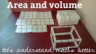 Area and Volume । Maths model [upl. by Chelsey]