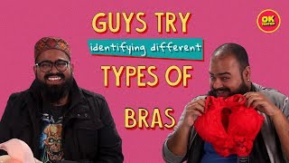 Ok Tested Guys Try Identifying Different Types Of Bras [upl. by Tenahs192]