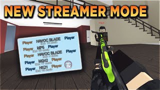 THE NEW STREAMER MODE IN PHANTOM FORCES [upl. by Bartolomeo]