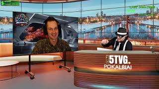 POKALBIŲ LAIDOJE 5TVG STUDIJOJE [upl. by Dib]