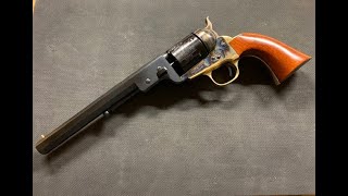 Uberti Cimarron 1851 Colt Cartridge Conversion [upl. by Cardinal670]