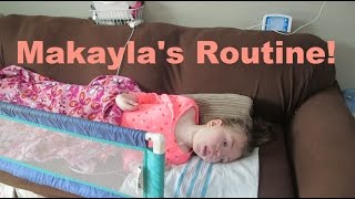 Makaylas Daily Rountine  Our Lives Our Reasons Our Sanity [upl. by Iraam319]