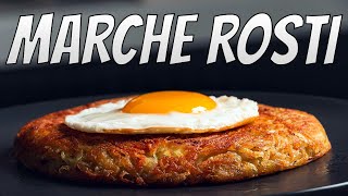 Rosti  The SECRET to Super Crispy Potato Pancakes Recipe Marche Style l How To Make Crispy Rosti [upl. by Nahseez]