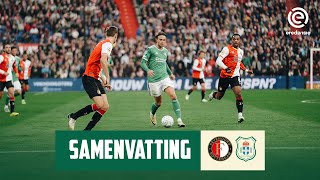 Samenvatting Feyenoord  PEC Zwolle [upl. by Nylekcaj]