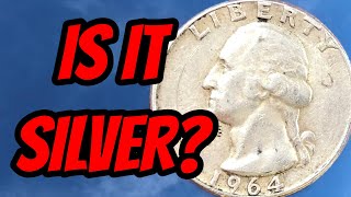 How To Tell If A Quarter Is Silver Tutorial [upl. by Eirrotal]