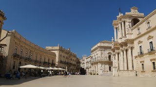 Siracusa Ortigia  Siracusa  Video con Commento Audio [upl. by Ellehcil589]