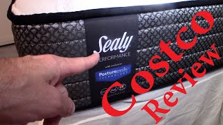 Costco Sealy Posturepedic Performance FIRM Mattress Review 2023 [upl. by Ninazan]