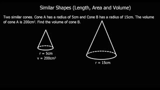 Similar Shapes Length Area and Volume [upl. by Jann]