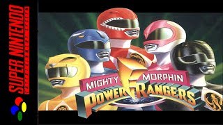 Longplay SNES  Mighty Morphin Power Rangers 4K 60FPS [upl. by Jeddy443]