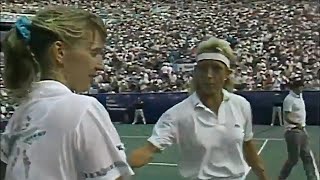 Steffi Graf vs Martina Navratilova 1989 US Open Final Highlights [upl. by Gustaf]