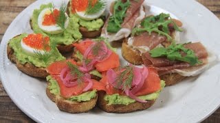 Ideas y recetas de crostinis [upl. by Lleraj301]