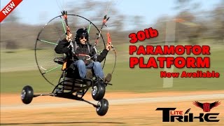 BlackHawk Paramotor Announces NEW Lite Trike For Powered Paragliding [upl. by Edualcnaej318]