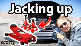 How to Jack Up Your Car The Right Way [upl. by Koehler]