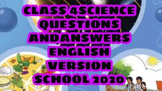 CLASS 4 SCIENCE  CHAPTER 8 THE UNIVERSE  QUESTIONANSWERS [upl. by Garson]