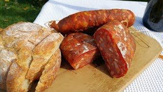 How to make SOPPRESSATA CALABRESE original italian salami recipe  Homemade Salami uomodicasa [upl. by Jaret244]