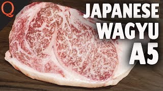 Japanese Wagyu A5 Ribeye Part 1  Grilled [upl. by Erual]