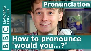 Pronunciation How to pronounce would you [upl. by Giltzow]