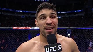 UFC 265 Vicente Luque Octagon Interview [upl. by Nitsug]