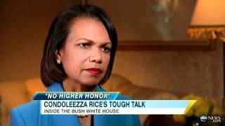 Condoleezza Rice Discusses Confronting Donald Rumsfeld Over Iraq War Policy [upl. by Siusan]