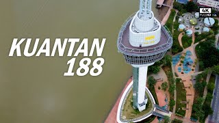 Menara Kuantan 188  Kuantan 188 Tower  Menara Teruntum Tower  Laman Teruntum Kuantan 4k Video [upl. by Krid]