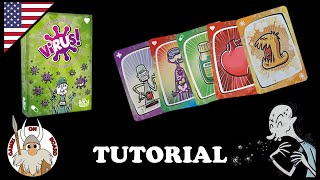 How to play Virus  Tutorial ENGLISH  Board Game  Games On Board [upl. by Ebberta865]