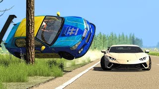 EXTREME CRASHES 149  BeamNG Drive  CRASHdriven [upl. by Trygve]