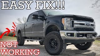 My F250 Lights Stopped Working EASY FIX [upl. by Eadwine224]