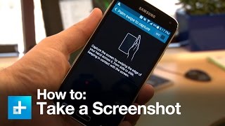 How to take a screenshot with Samsung Galaxy Android smartphones [upl. by Ayhtnic]