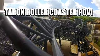 Taron amp Raik Roller Coaster POV Onride Klugheim New 2016 Phantasialand Germany [upl. by Conlee732]