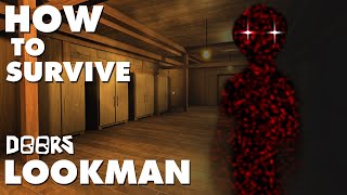 How To Survive THE LOOKMAN  Roblox DOORS [upl. by Abner46]