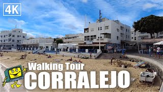 CORRALEJO  Fuerteventura  Walking Tour 4K [upl. by Ardine]