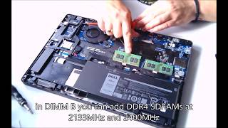 how to upgrade RAM on Dell Latitude 5580 💻 [upl. by Loraine256]