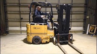 Forklift Training Video STACKING WITH A FORKLIFT TRUCK [upl. by Hayidan]